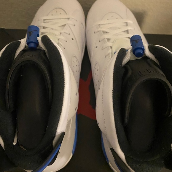 Authentic New In Box Jordan 6 Retro Sport Blue 2014 Size 13 Athletic Streetwear - Picture 16 of 16